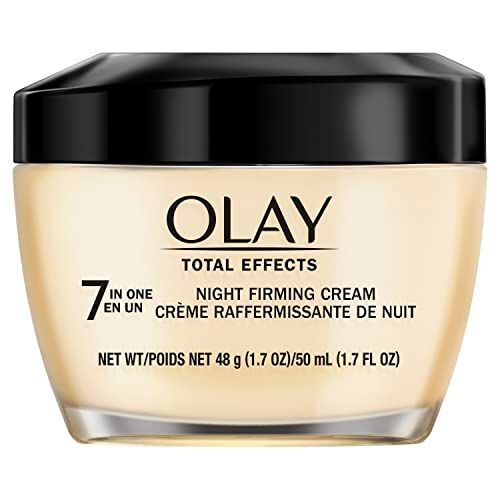 Olay Total Effects Anti-Aging Night Firming Cream &amp; Face Moisturizer with Vitamin C &amp; E, 1.7 Fluid Ounce