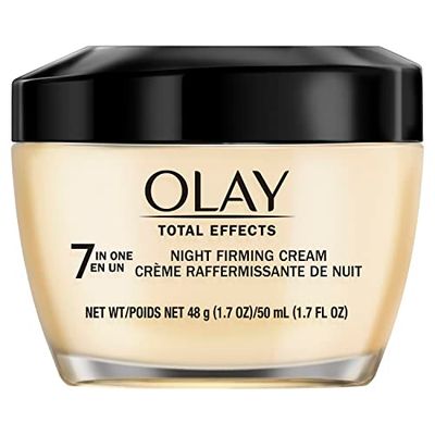 Olay Total Effects Anti-Aging Night Firming Cream &amp; Face Moisturizer with Vitamin C &amp; E, 1.7 Fluid Ounce