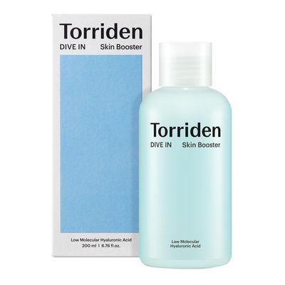 Torriden Dive in Skin Booster 200ml (6.76 fl. oz.) | Deep Nourishing Facial Toner for Dry, Sensitive Skin | Hyaluronic Acid, Panthenol, Ceramide