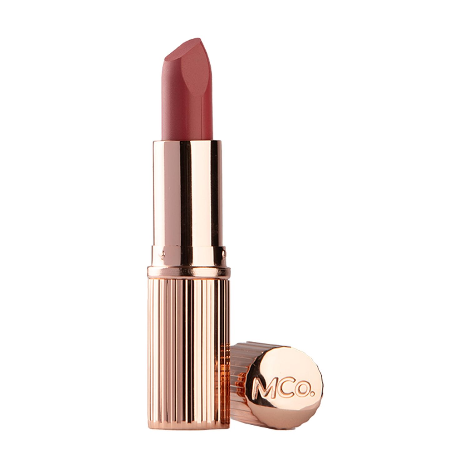 MCoBeauty Creme Matte Luxe Lipstick, Luxe Pink, Velvety Matte Finish for Bold Elegance, Vegan, Cruelty Free Cosmetics