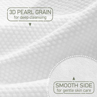 WOWOTEX Disposable Face Towel Biodegradable Large Dry Wipes 60 Count/Box Extra Thick Soft Clean Facial Towels for Sensitive Skin, Makeup Removing, Cleansing, Nursing, Travel, 1012 Inches