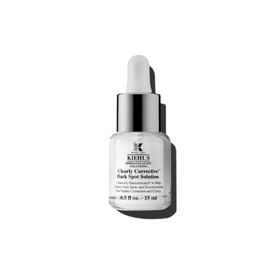 Kiehl&#39;s Clearly Corrective Dark Spot Serum, Brightening Facial Serum, Reduces Hyperpigmentation &amp; Post-acne Marks, with Vitamin C &amp; Salicylic Acid, All Skin Types, Paraben-free - 0.5 fl oz