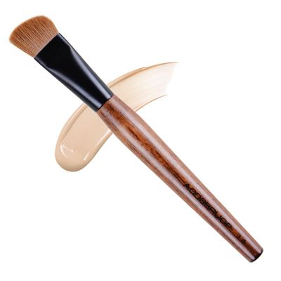 Small Foundation Brush, ACOSBRUOP Professional Angled Face Brush for Powder, Foundation, Cream, Buffing and Blending Makeup Brushes Tools