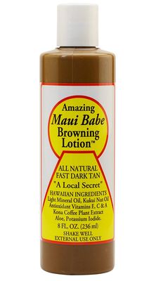 Maui Babe Browning Lotion 8 Ounces (Pack of 4)