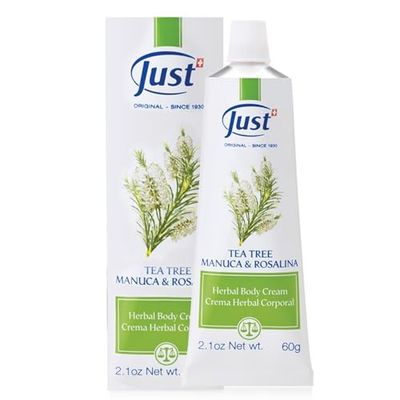 Swiss Just Tea Tree Oil, Manuka Honey Wound Care, and Rosalina Herbal Cream 60g. The solution to Athlete&#39;s Foot, Ease Insect Bites, Promotes Skin Regeneration. Tea Tree Foot Cream for Dry Cracked Feet