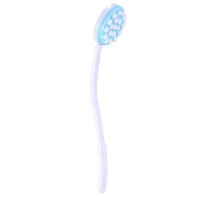Joyzan Back Lotion Applicator, Long Handled Bath Massager Roll Reach Brush Target Tanner Dispenser Curved Rotating Head for Sunscreen Skin Cream Shower Gel Legs Feet Self Elderly Moisturizer Women