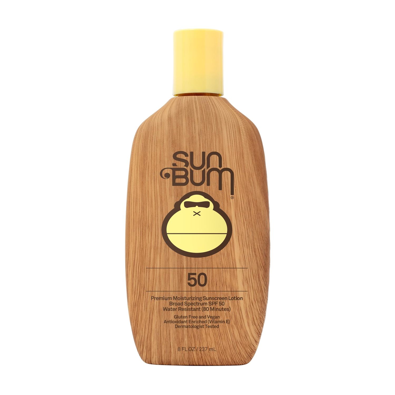 Sun Bum Original SPF 50 Sunscreen Body Lotion | Broad Spectrum Moisturizing Sunblock with Vitamin E | Hawaii 104 Act Compliant (Octinoxate &amp; Oxybenzone Free) | 8 oz