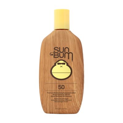 Sun Bum Original SPF 50 Sunscreen Body Lotion | Broad Spectrum Moisturizing Sunblock with Vitamin E | Hawaii 104 Act Compliant (Octinoxate &amp; Oxybenzone Free) | 8 oz