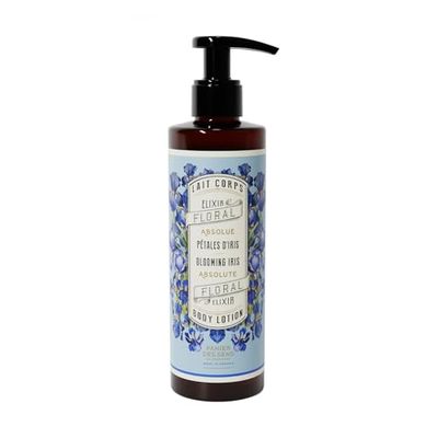 Panier des Sens - Iris Body Lotion for Dry Skin - Hydrating Body Cream for Women - Nourishing Fluid Body Moisturizer with Shea Butter &amp; Olive Oil - 97% Natural Ingredients Body Care - 8.45 Floz