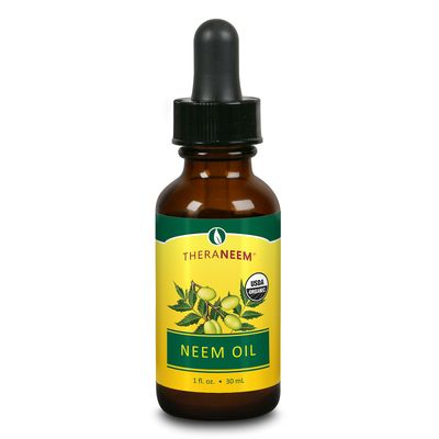 TheraNeem Naturals Neem Oil | for Healthy Skin, Hair, Nails &amp; More | Certified Organic, 100% Pure Unrefined, Cold Pressed Neem Seed Oil | 1 fl. oz