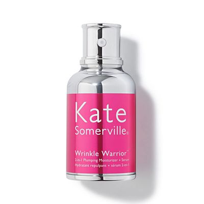 Kate Somerville Wrinkle Warrior | 2-In-1 Plumping Moisturizer + Face Serum | Instantly Hydrates &amp; Smooths Skin | 1.7 Fl Oz