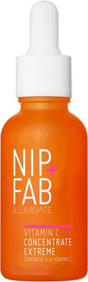Nip+Fab Vitamin C Fix Concentrate Extreme 15% 1 fl oz | Face Skin Radiance Booster | 3 Forms of Vitamin C | Ferulic Acid | Skin Protection | Moisturizing Hydrating Antioxidant