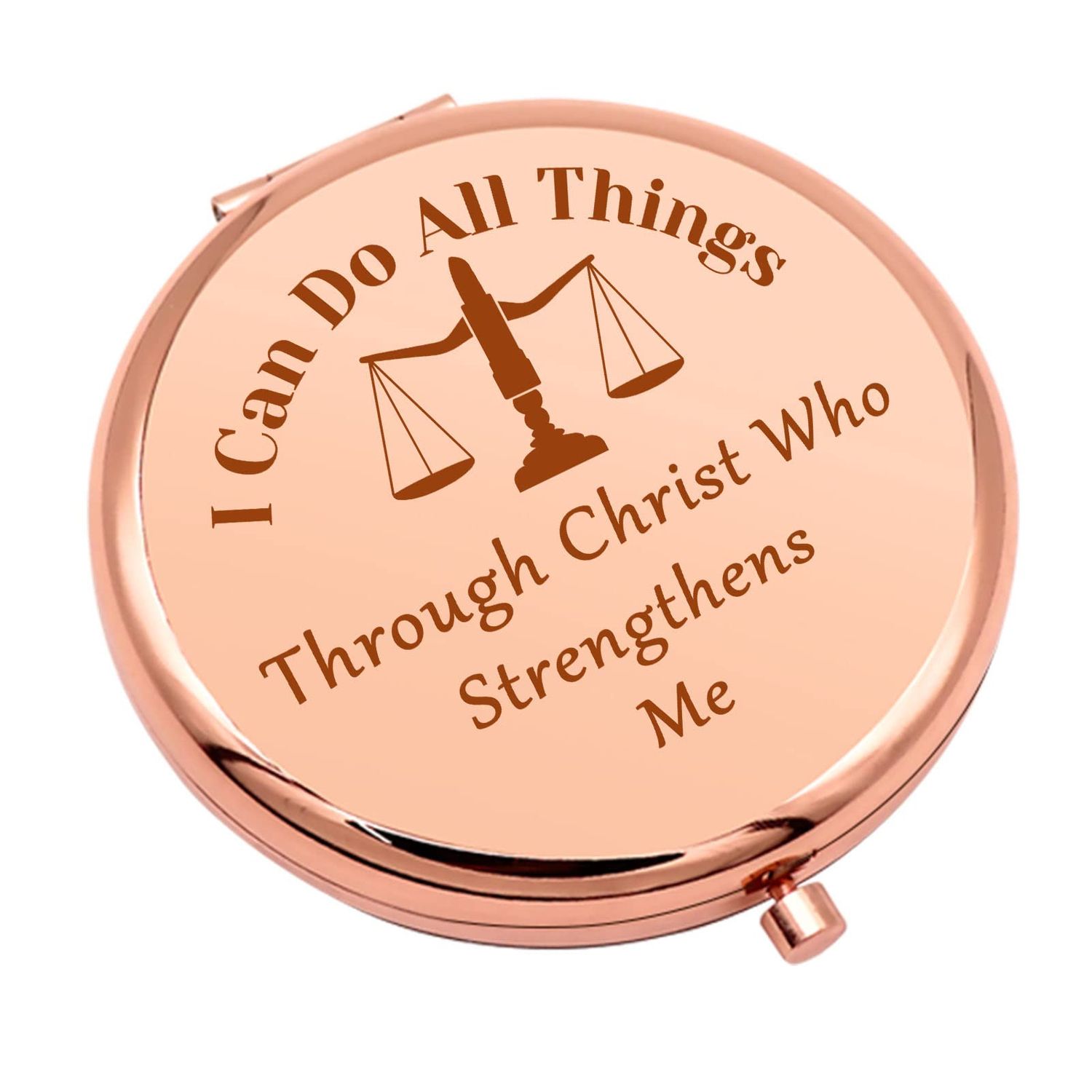 Lawyer Gifts for Women Appreciation Gift Compact Mirror for Law Students Law School Graduation Gifts Future Lawyers Gifts Folding Makeup Mirror for Legal Assistant Christmas Birthday Gifts