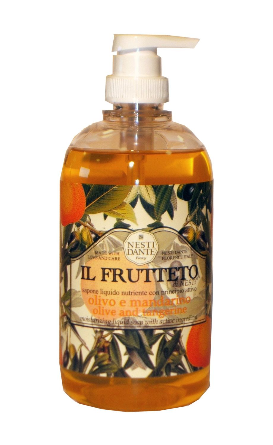 Nesti Dante - Il Frutteto Olive and Tangerine Moisturizing Hand and Face Soap