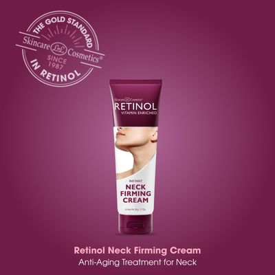 Retinol Anti-Aging Neck Firmin Cream - Tightens, and Smooth Neck Skin for a Youthful Appearance 1.7 Oz