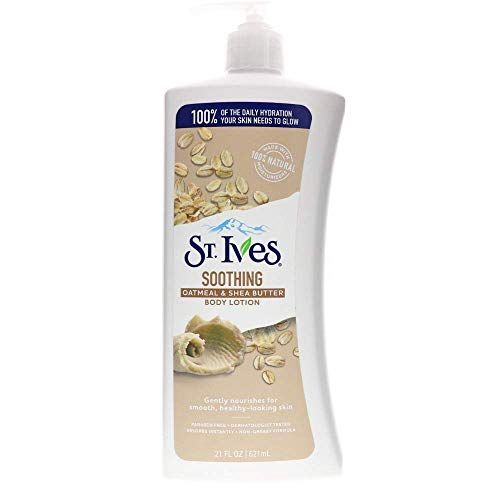 St. Ives Nourish &amp; Soothe, Oatmeal &amp; Shea Butter Body Lotion 21 oz (Pack of 3)