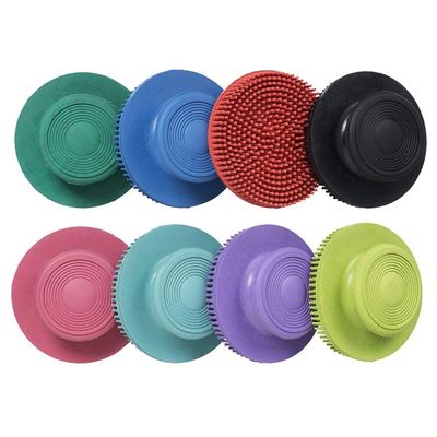 Tough 1 Rubber Face Brush Neon Green
