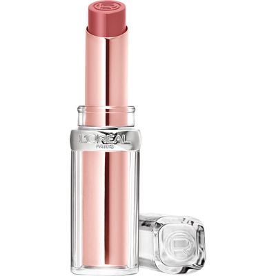 LOral Paris Glow Paradise Hydrating Balm-in-Lipstick with Pomegranate Extract, Nude Heaven, 0.1 Oz