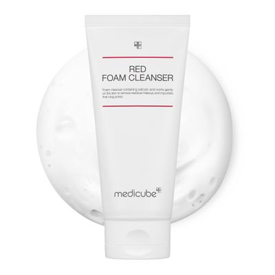 Medicube Red Foam Cleanser - Deeply cleanses, remove impurities, control sebum, | Korean Skincare