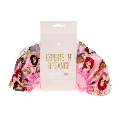 Mad Beauty Disney Princess Shower Cap | Water Repellent | Keeps Hair Tucked Away During Beauty Routine | Cruelty-Free Cosmetics | Skincare Gifts for Women, Adults, and Kids