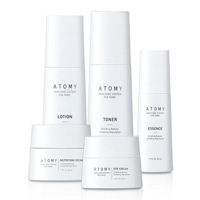 The Fame Skin Care System 1 SET including 5 kinds of skincare - Lotion, Toner, Essence, Eye Cream, Nutrition Cream | Korean Cosmetics | Unfading Beauty &amp; Reputation | Strengthen Skin