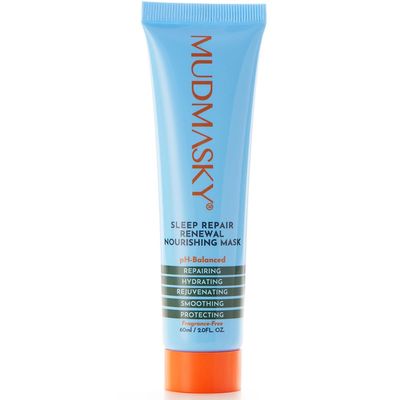 MUDMASKY Sleep Repair Renewal Nourishing Mask 60ml - Anti-Aging, Hydration Boost, Fragrance-Free - Face Moisturizer to Add in Your Skin Care Set for Nourishment &amp; Rejuvenation - Overnight Formula