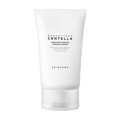 SKIN1004 Madagascar Centella Tone Brightening Capsule Cream 2.53 fl.oz, 75ml, Non-sticky Hydrating Brightening