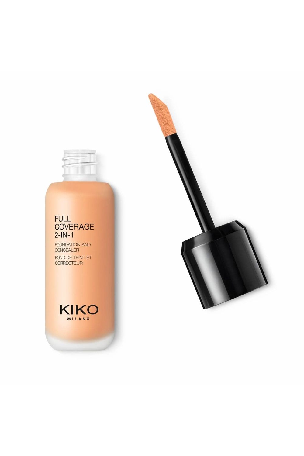 KIKO Milano Full Coverage 2-in-1 Foundation &amp; Concealer 08 - Wb 40 | 2 In 1 Foundation And Concealer, Superior Coverage