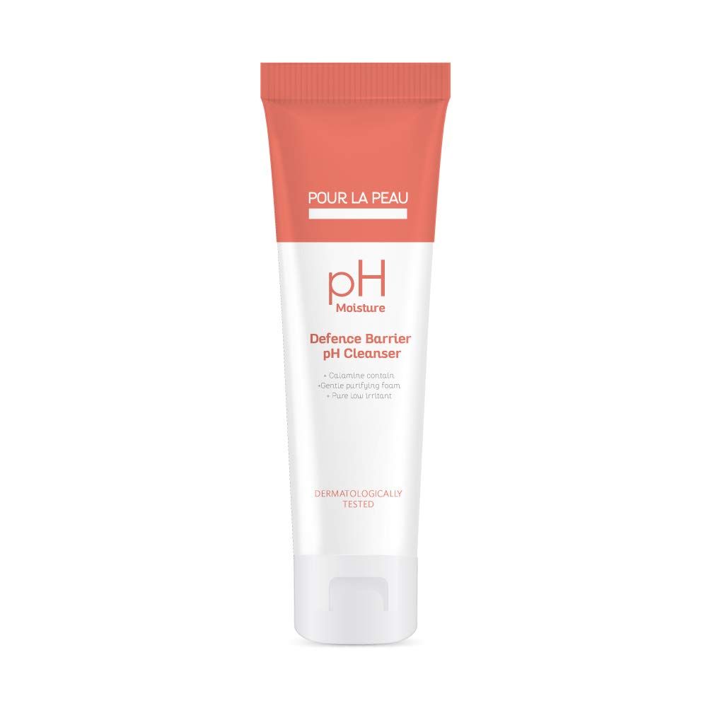 POUR LA PEAU Defence Barrier pH Cleanser Foam Cleansing 120ml / 4.05oz