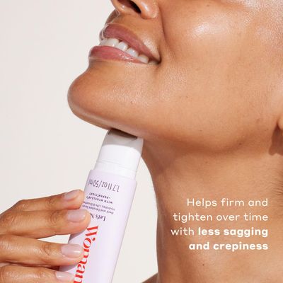 Womaness Let's Neck Firming Serum - Roll On Neck Creams for Tightening and Firming - Daily Crepey Skin Treatment to Smooth Neck Wrinkles &amp; Sagging Skin - Hydrate, Tighten and Lift (50ml)