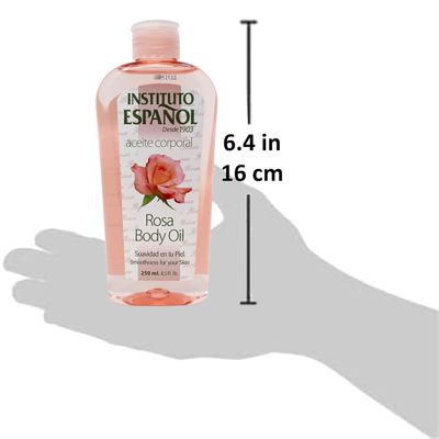 Instituto Espaol Rosa Body Oil, Smoothness for your Skin, 2-Pack, 8.5 FL Oz each, 2 Bottles