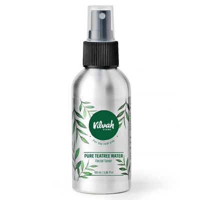 Vilvah Store Teatree Water Facial Toner, 100ml (Pack of 1)