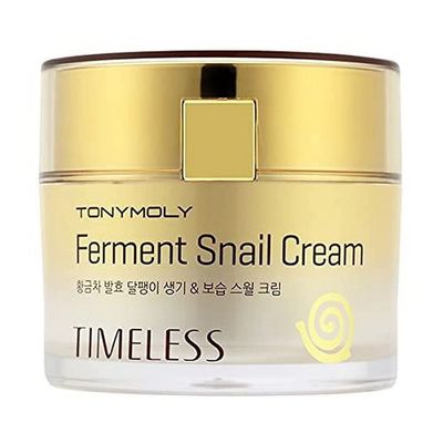 TONYMOLY Timeless Ferment Snail Cream, 10.4 oz (Pack of 1)