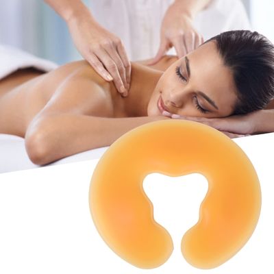 Soft Massage Face Relax Pillow, Headrest Overlay Weigh Silicon Facial Silicone SPA Beauty Salon Skin Care Head Cushion Pad