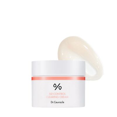 leegeehaam Dr.Ceuracle 5 Alpha Clearing Cream (50g / 1.76 oz.) - Pimple Moisturizer Treatment for Oily &amp; Sensitive Skin, Moisturizing Sebum Care