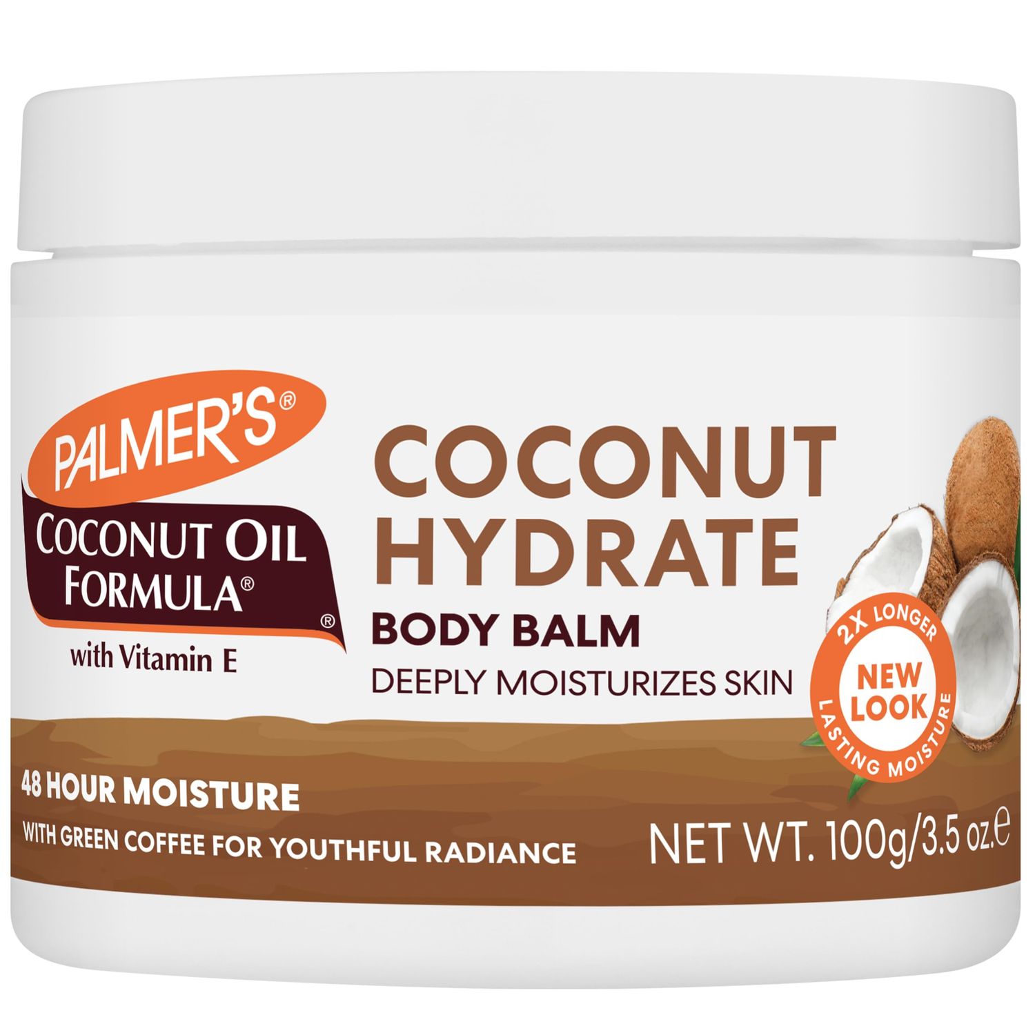 Palmer&#39;s Coconut Oil Formula Body Balm with Green Coffee Extract, 3.5 Ounce