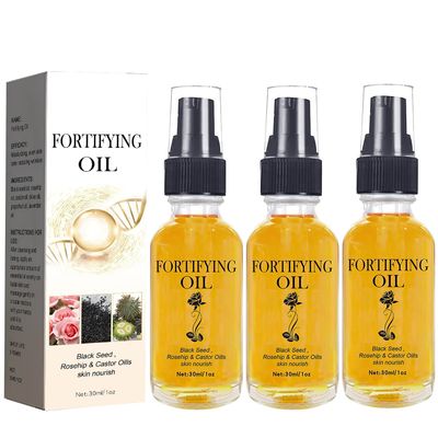 TTYRBF 3Pcs Rosehip Oil,Castor Oil Black Seed Oil Rosehip Oil Face Serum,Facial Moisturizer Organic Natural Face Oil