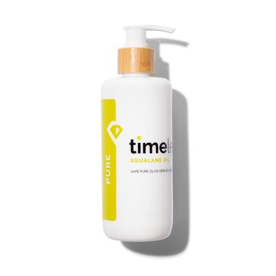 Timeless Skin Care Squalane Oil 100% Pure - Plant-Based Face Oil for Skin Moisturizer - Fragrance-Free Dry Skin Oil - Moisturizing Squalane Oil - 8 oz