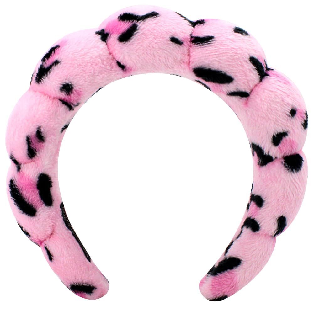 HitModa Spa Headbands for Washing Face or Facial, Makeup Headband, Skincare Headbands, Terry Cloth Headband Face Wash Headband Puffy Makeup Headbands for Face Washing, Mask, Skin Treatment