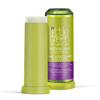 Little Green Soothing Balm, Moisturizing Balm for Baby and Kids Chapped Lips, Cheeks &amp; Dry Skin