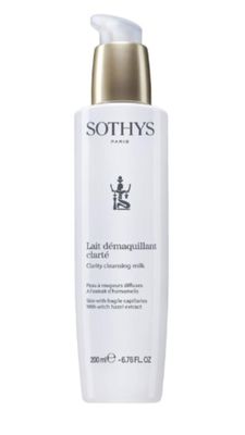 SOTHYS Clarity Cleansing Milk | Gentle Face Cleanser for Sensitive Skin | Makeup Remover | Natural, Oil-Free Formula | For All Skin Types