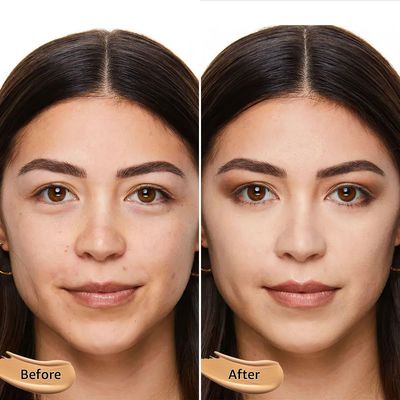 OETUIOW Mushroom Head Air Cushion CC Cream - BB Cream Face Makeup Foundation for Mature Skin Moisturizing Concealer Brighten Long-Lasting, Even Skin Tone for All Skin Types, Natural Color