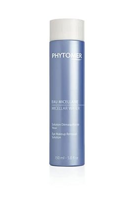 Phytomer Micellar Water Eye Makeup Remover | Mild Cleanser for Waterproof Eye Makeup | Gentle &amp; Effective | Soothe &amp; Protect Sensitive Skin | 150 ml