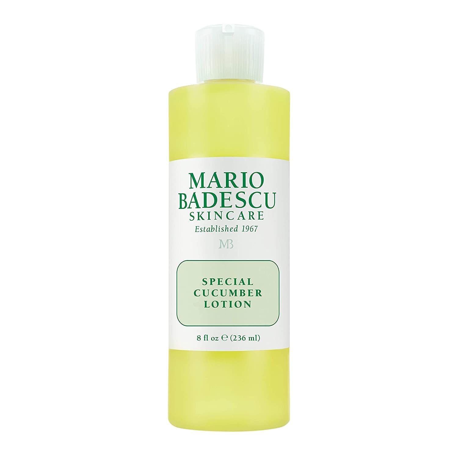 Mario Badescu Special Cucumber Lotion | Non-Drying &amp; Non-Irritating Facial Toner for Removing Excess Oil &amp; Drying Up Breakouts | Revitalizing, Clarifying Astringent for Face | 8 Fl. Oz.