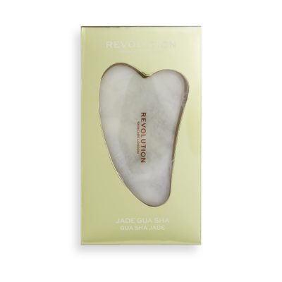Revolution Skincare London, Jade Gua Sha, Massager for Face, Neck &amp; Body, 82g