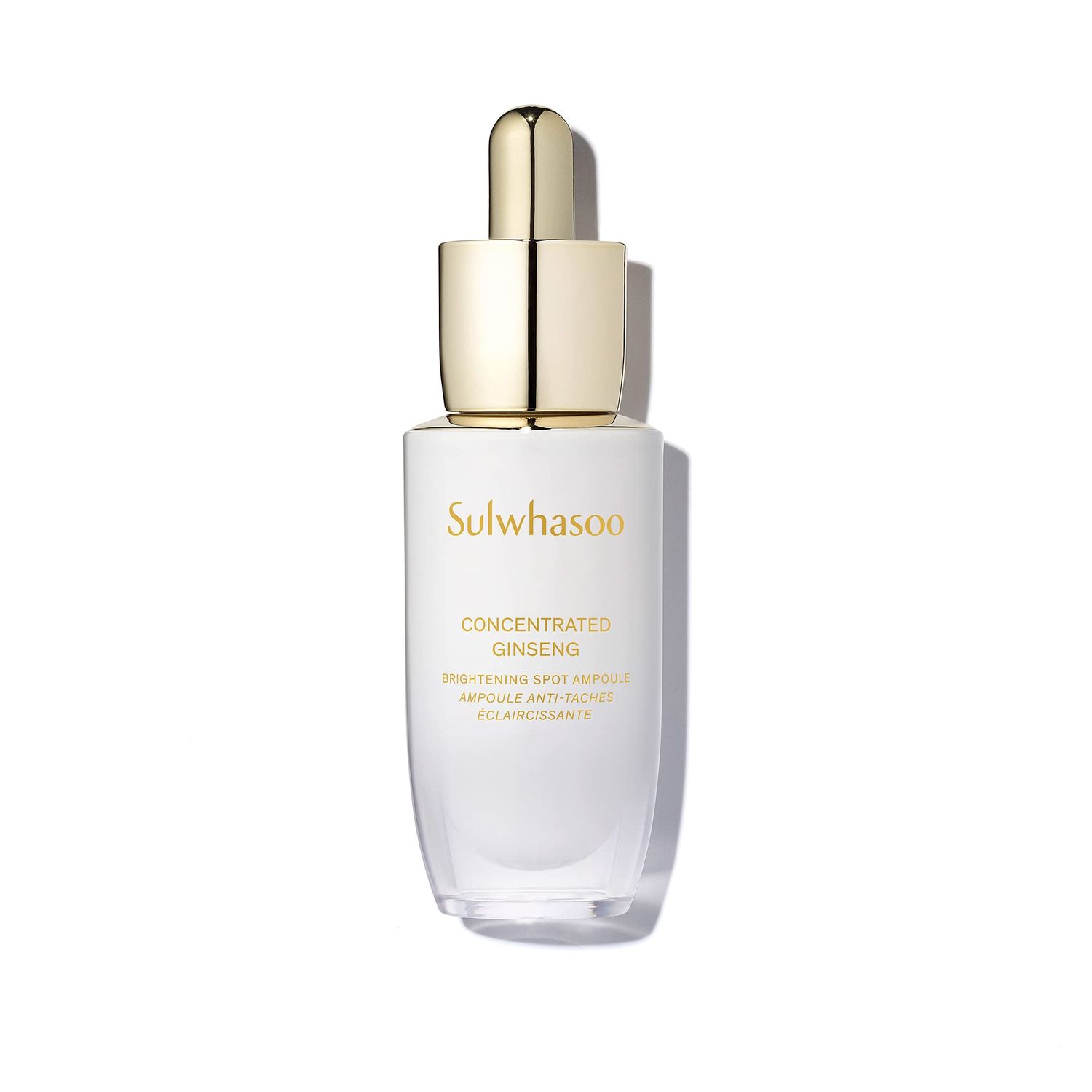 Sulwhasoo Concentrated Ginseng Renewing Brightening Ampoule- Korean Skincare, Brightening &amp; Visibly Firming, Improves the Look of Dark Spots, Niacinamide - 0.67 fl. oz.