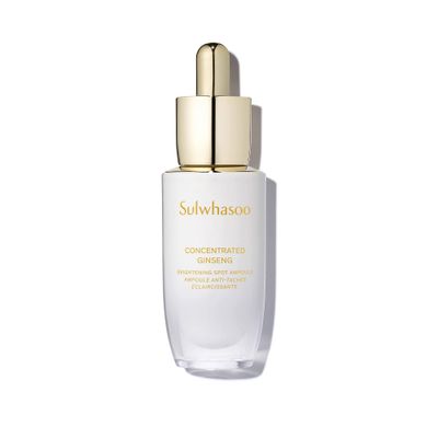 Sulwhasoo Concentrated Ginseng Renewing Brightening Ampoule- Korean Skincare, Brightening &amp; Visibly Firming, Improves the Look of Dark Spots, Niacinamide - 0.67 fl. oz.