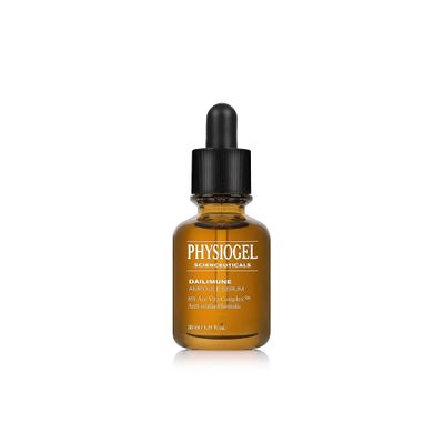 Physiogel Scienceuticals Dailimune Ampoule Vitamin C Face Serum Strengthens Skin Barrier Antioxidant, Moisturizing, Brightening, Soothing &amp; Hydrating Serum Vitamin E &amp; B5 Skincare Face Essence
