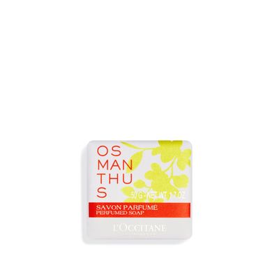 L&#39;OCCITANE Osmanthus Perfumed Soap: Crafted with Coconut Oil and Sunflower Oil, Elegantly Scented, Cleanse Skin, Vegan