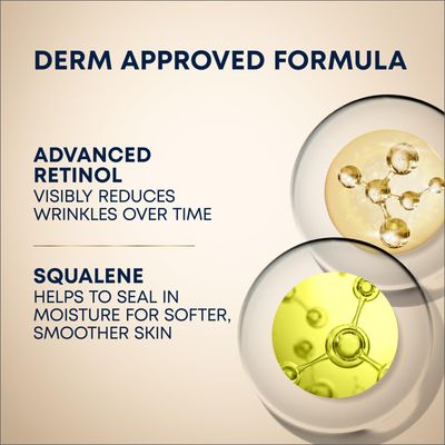 RoC Retinol Correxion Value Set Duo, Deep Wrinkle Anti-Aging Night Face Cream + Daily Under Eye Cream for Dark Circles &amp; Puffiness, Skin Care Set, Stocking Stuffers, (Packaging May Vary)